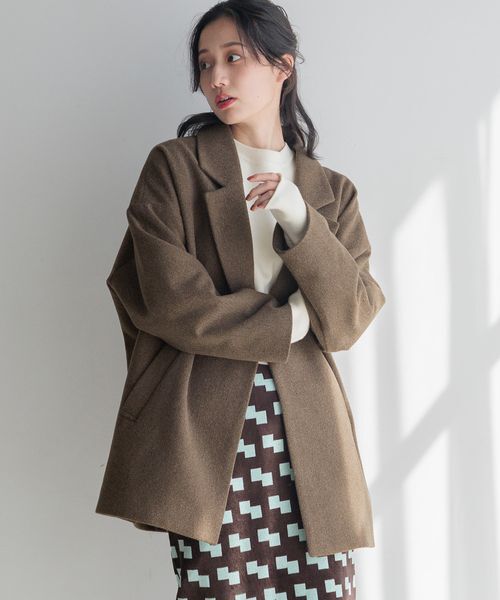 ダブルフェイスユルジャケット LOWRYS FARM ダブルフェイスユルジャケット（LOWRYS FARM）｜ルミネのファッション