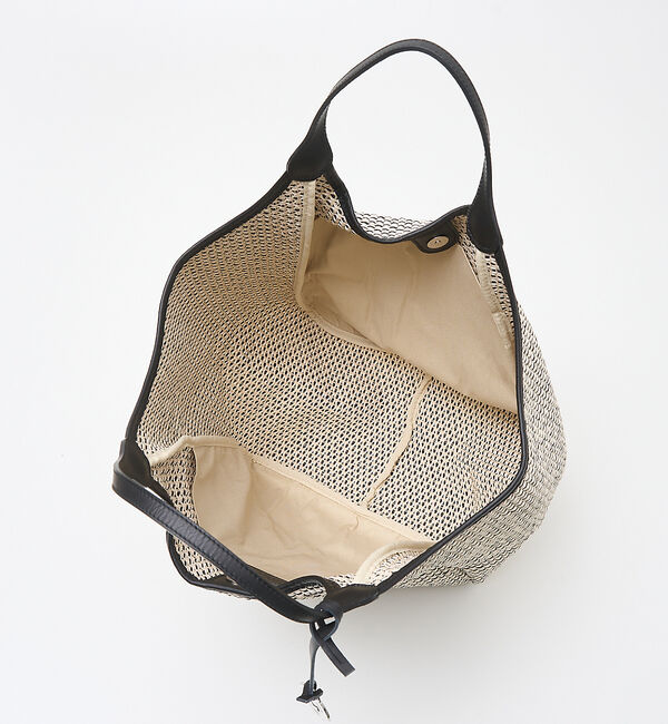 collex「【MARCO MASI】【別注】 レザーハンドル ラフィア トートバッグL」|トートバッグ|