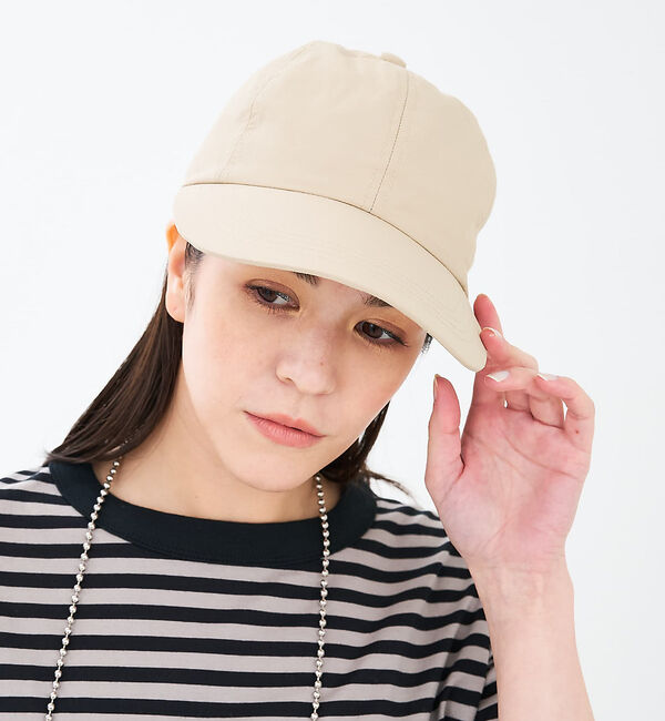 collex「【被る日傘】パラソルサマーキャップ」|その他|ベージュ