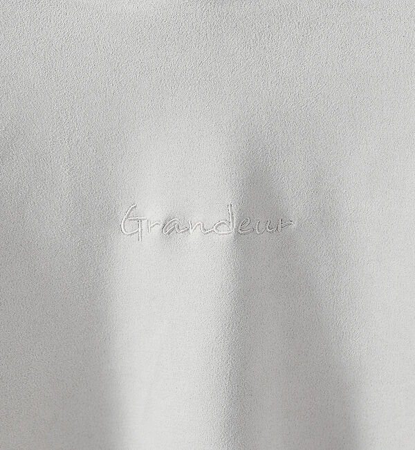 ABAHOUSE「【ネオスエード】ポンチ ロゴ刺繍 プルオーバー パーカー」|パーカー|