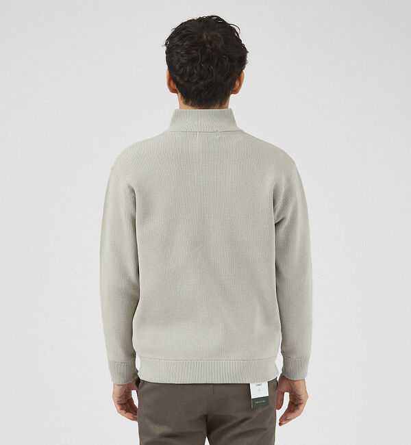 ABAHOUSE「【定番人気】12ゲージ 畦編み ドライバーズニット」|ニット・セーター|