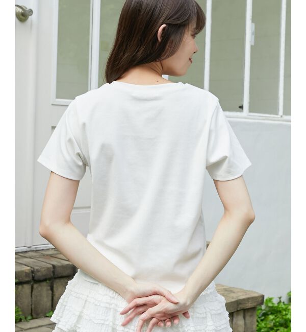  「リボンネコチャンTシャツ」|Tシャツ・カットソー|