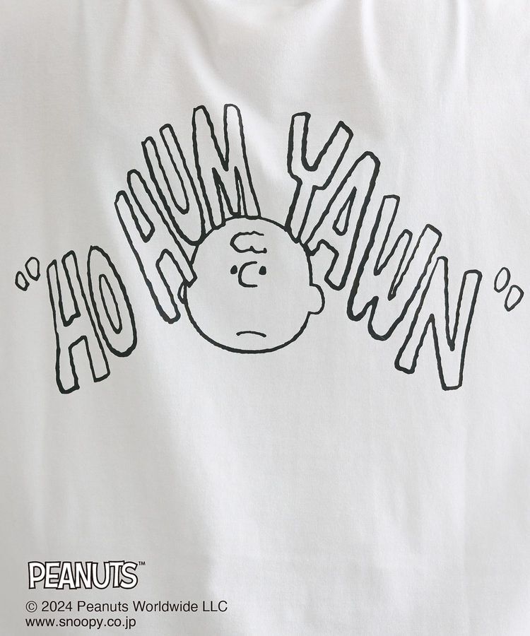 Green Parks「■PEANUTS ワッペンロンT」|Tシャツ・カットソー|