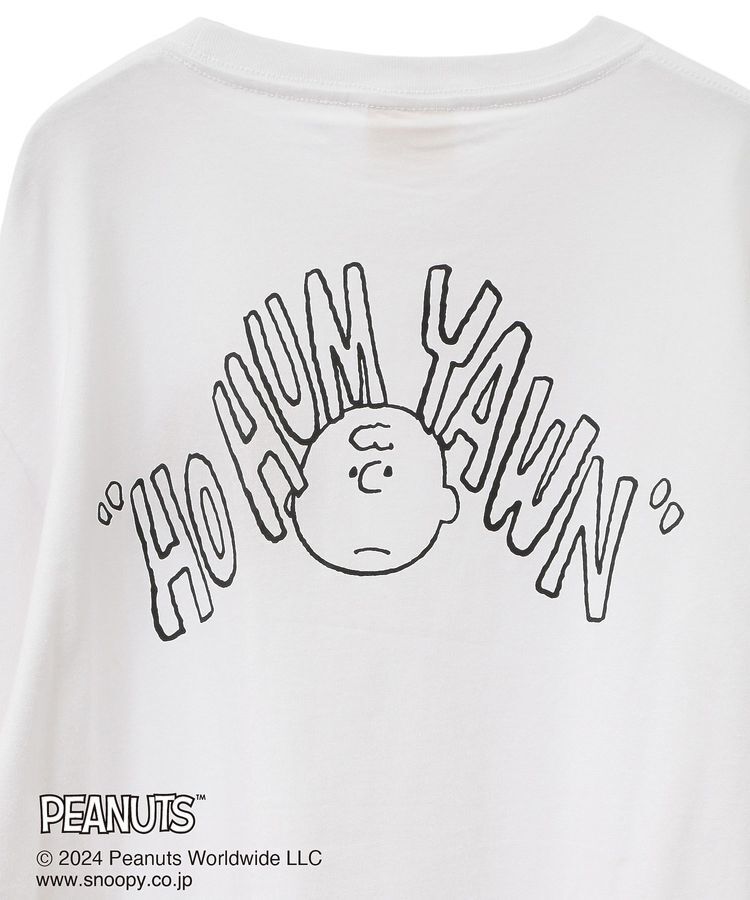 Green Parks「■PEANUTS ワッペンロンT」|Tシャツ・カットソー|