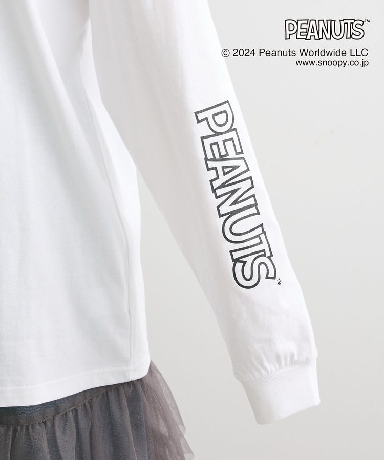 Green Parks「■PEANUTS ワッペンロンT」|Tシャツ・カットソー|