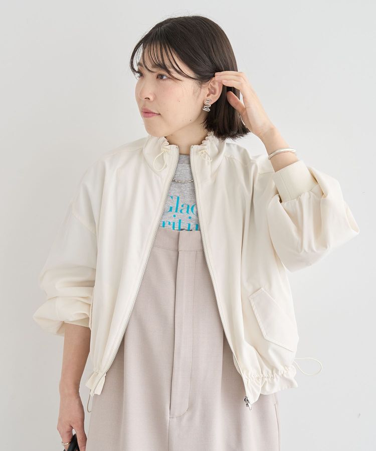 Green Parks「撥水加工 スタンドドロストブルゾン」|ブルゾン・スタジャン|