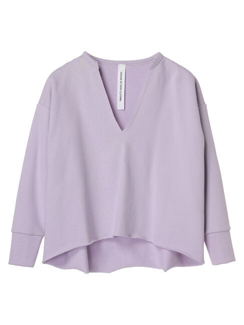 GARAGE OF GOOD CLOTHING「Vネック裾切りっぱなしプルオーバー」|Tシャツ・カットソー|