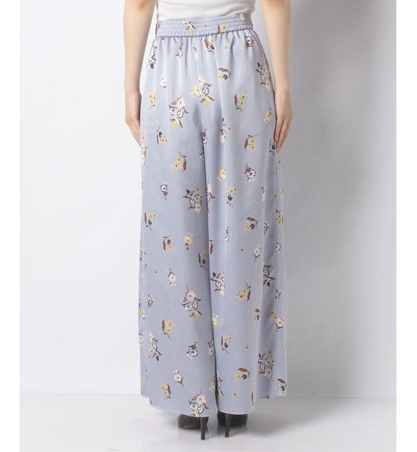 LOULOU WILLOUGHBY「《WEB LIMITED》【LOULOU WILLOUGHBY】ヴィンテージフラワーアシンメトリーパンツ」|その他|