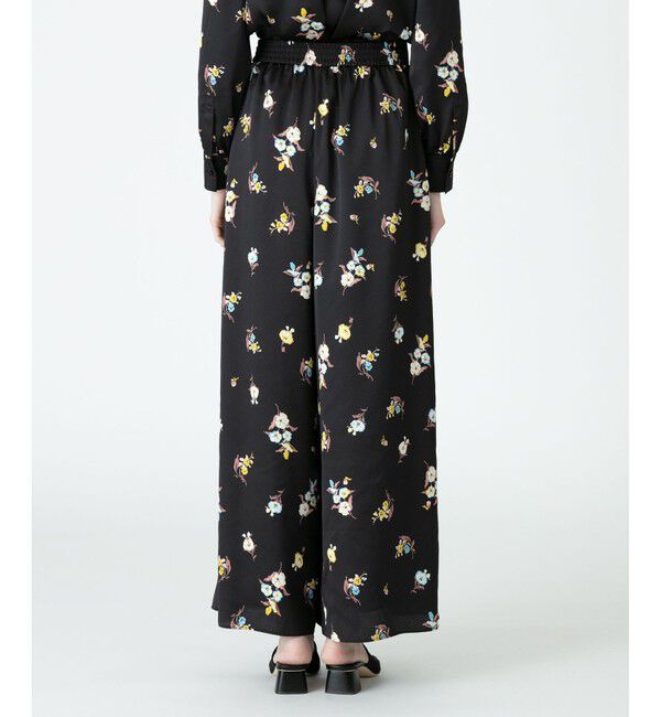 LOULOU WILLOUGHBY「《WEB LIMITED》【LOULOU WILLOUGHBY】ヴィンテージフラワーアシンメトリーパンツ」|その他|