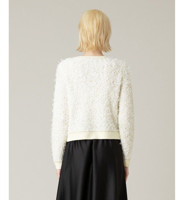 LOULOU WILLOUGHBY「【LOULOU WILLOUGHBY】MIX TWEEDカーディガン」|カーディガン|