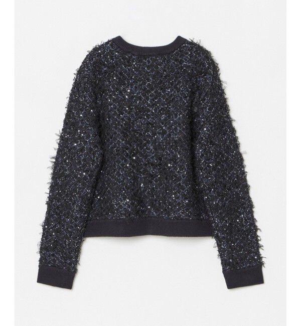 LOULOU WILLOUGHBY「【LOULOU WILLOUGHBY】MIX TWEEDカーディガン」|カーディガン|