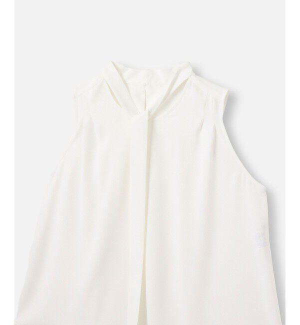 allureville「マットサテンボウタイブラウス」|シャツ・ブラウス|