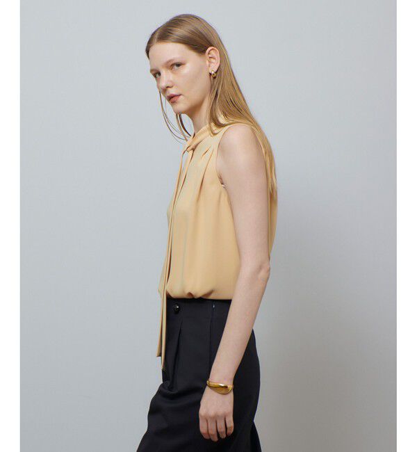 allureville「マットサテンボウタイブラウス」|シャツ・ブラウス|