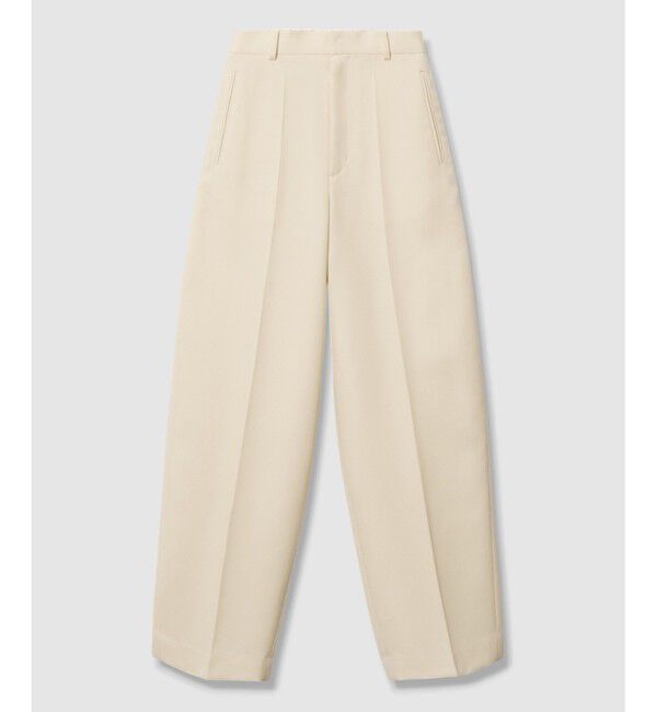 allureville「ドライウールカーブライントラウザー」|チノ|