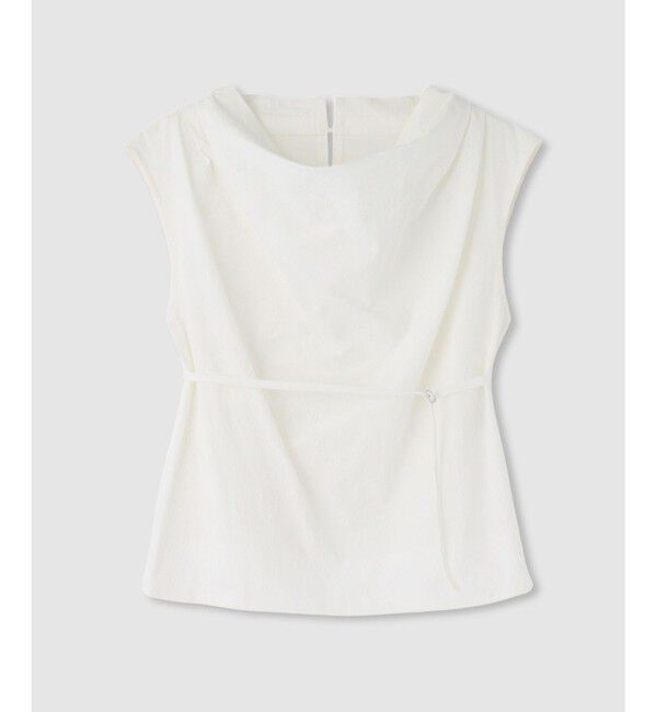 allureville「ドレープシャツプルオーバー」|シャツ・ブラウス|ホワイト