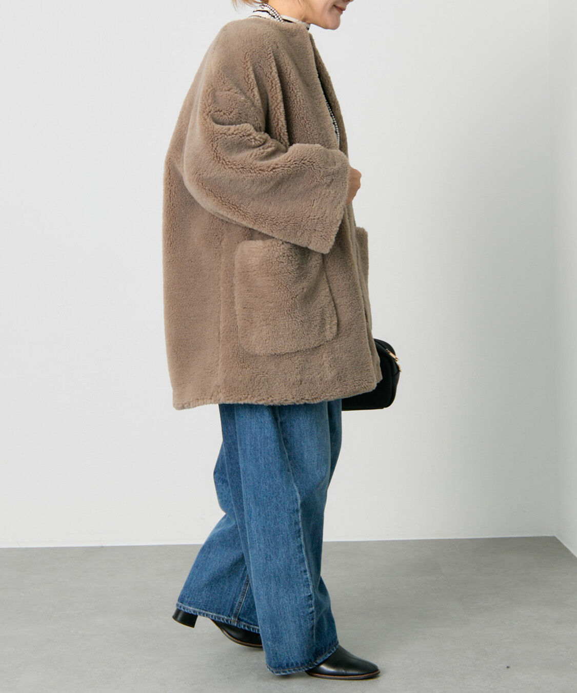 リサイクルボアノーカラーコート｜ルミネのファッション通販アイルミネ