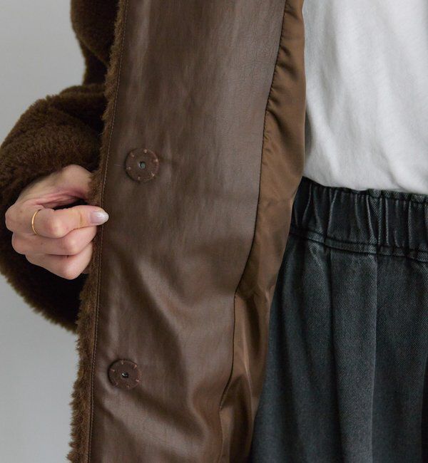 リサイクルボアノーカラーコート｜ルミネのファッション通販アイルミネ