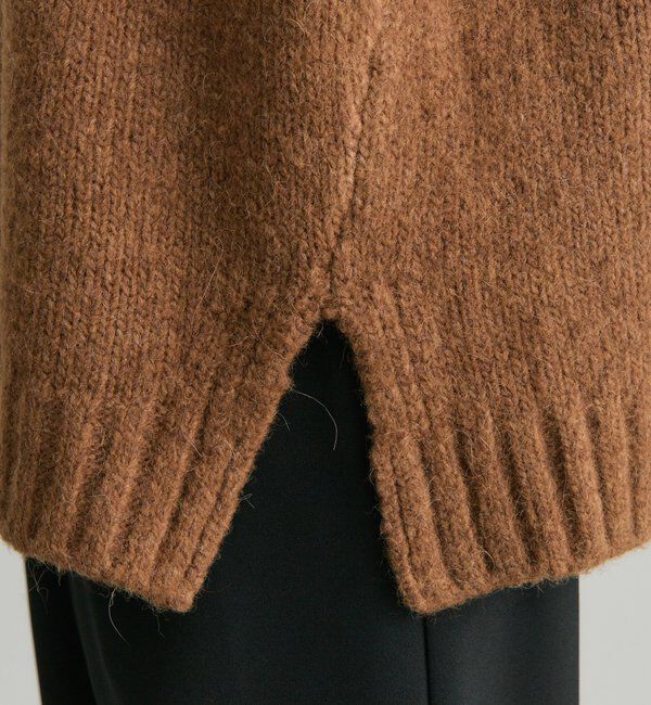 「アルパカ混ハイネックニットプルオーバー」|キャミソール|
