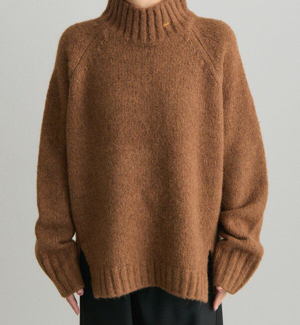  「アルパカ混ハイネックニットプルオーバー」|キャミソール|