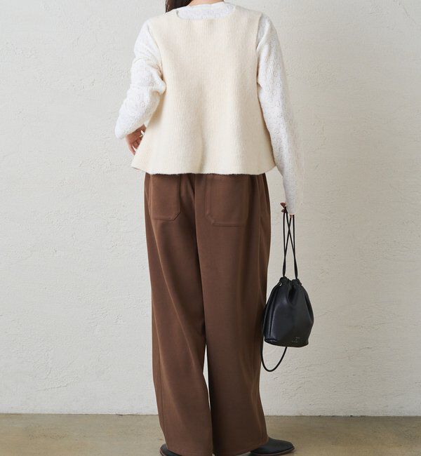  「ストレッチ起毛コクーンパンツ」|その他|