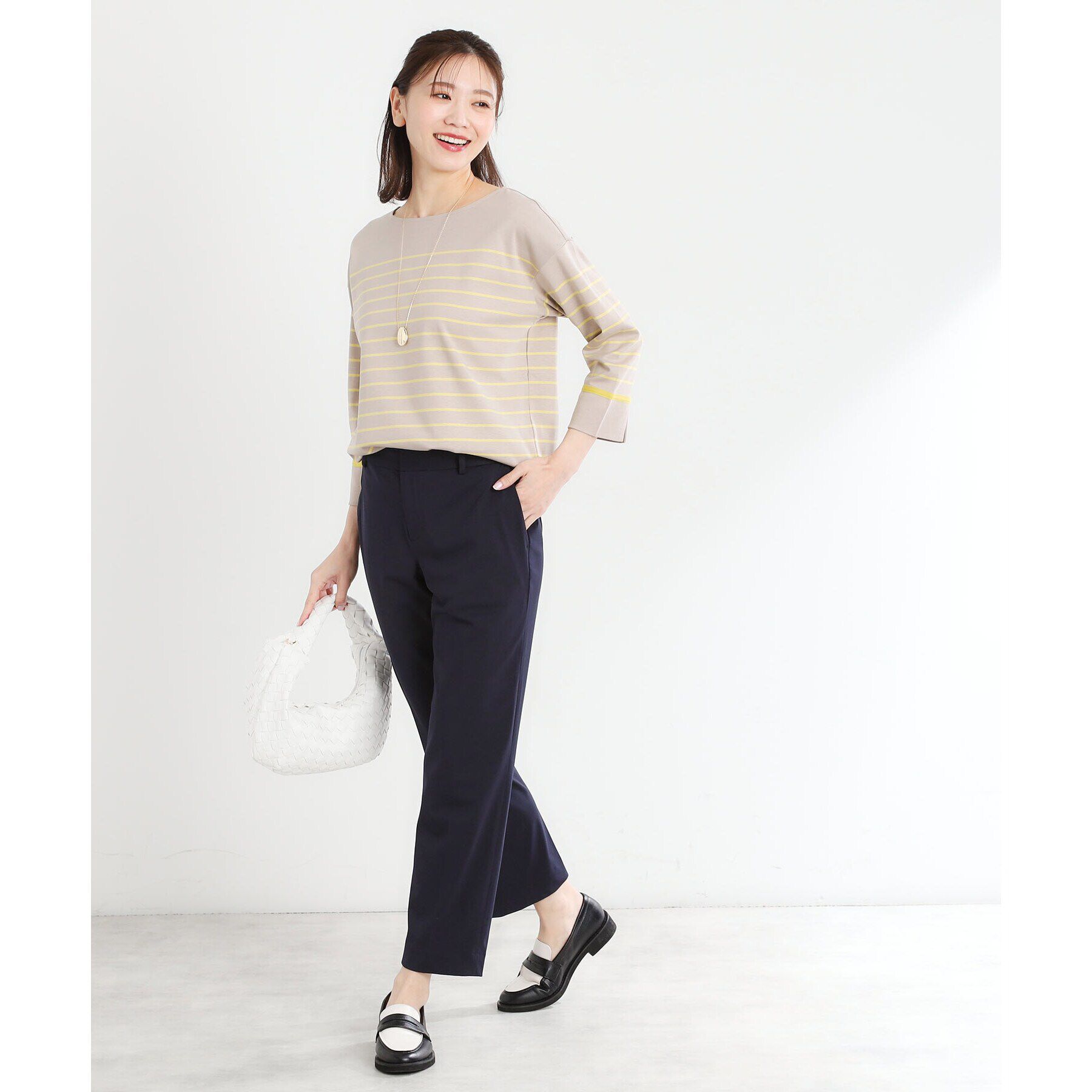 Reflect「【手洗い可／すっきりシルエット】テーパードパンツ」|その他|