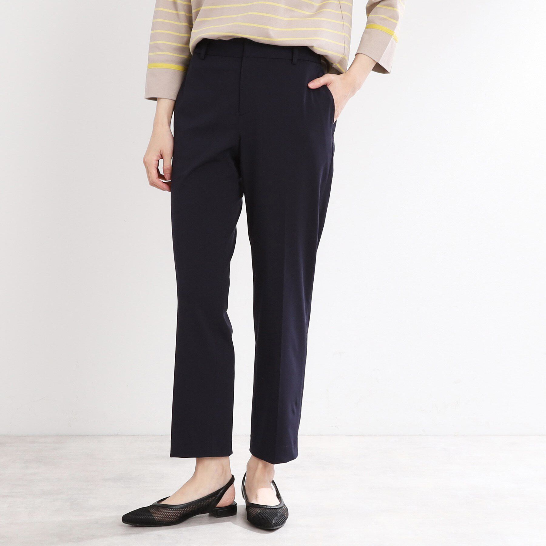 Reflect「【手洗い可／すっきりシルエット】テーパードパンツ」|その他|