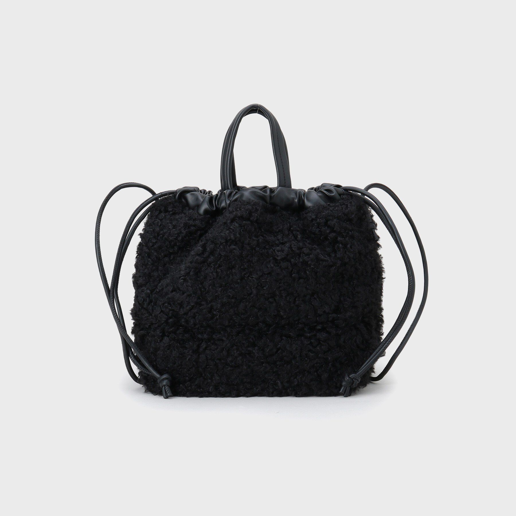 GALLEST「プードルフェイクファーポシェット」|ショルダー・メッセンジャー|