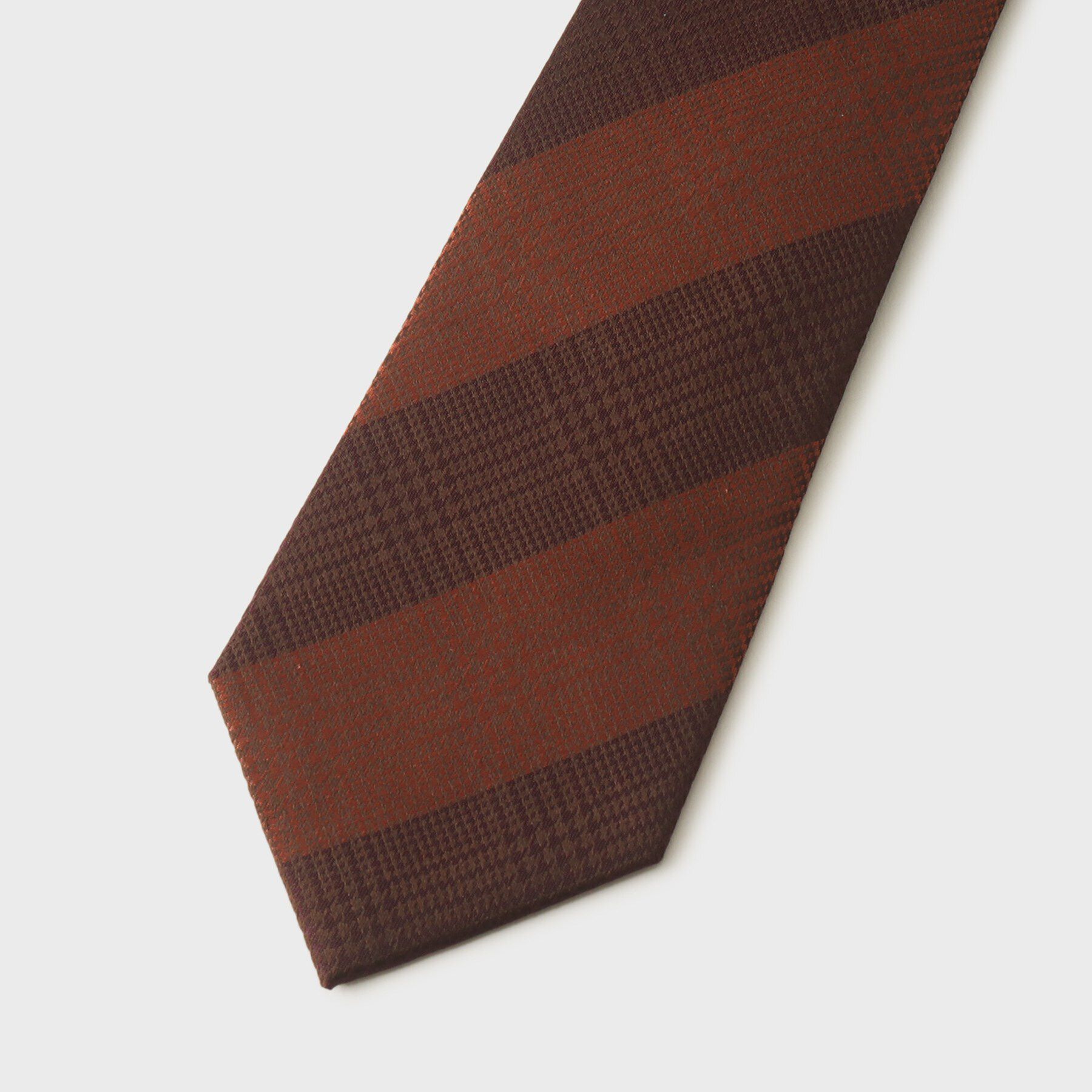 TAKEO KIKUCHI「グレンプレイド　ストライプ　ネクタイ」|ネクタイ・蝶ネクタイ|