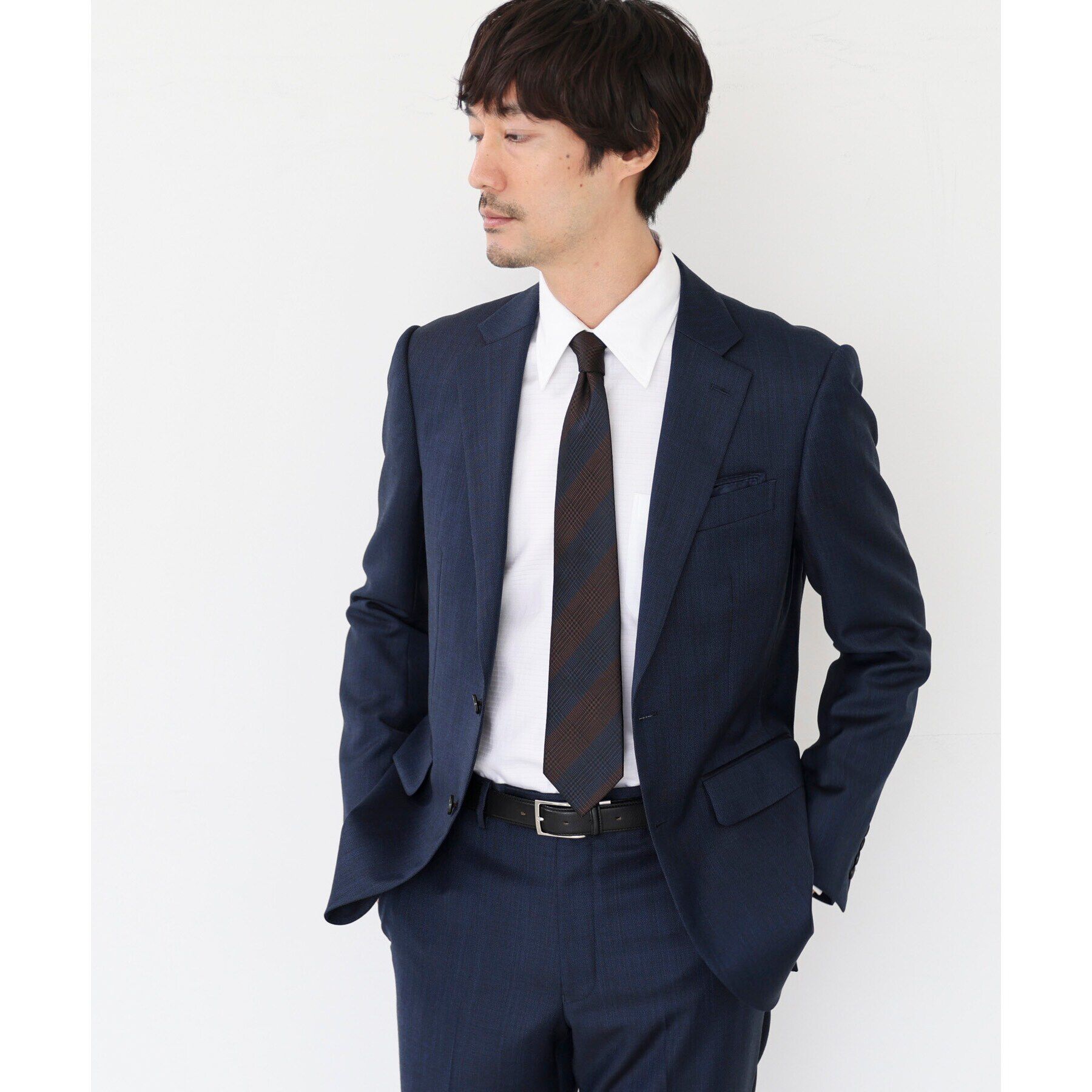 TAKEO KIKUCHI「グレンプレイド　ストライプ　ネクタイ」|ネクタイ・蝶ネクタイ|