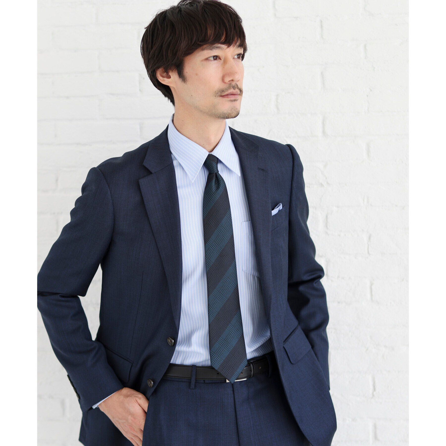 TAKEO KIKUCHI「グレンプレイド　ストライプ　ネクタイ」|ネクタイ・蝶ネクタイ|