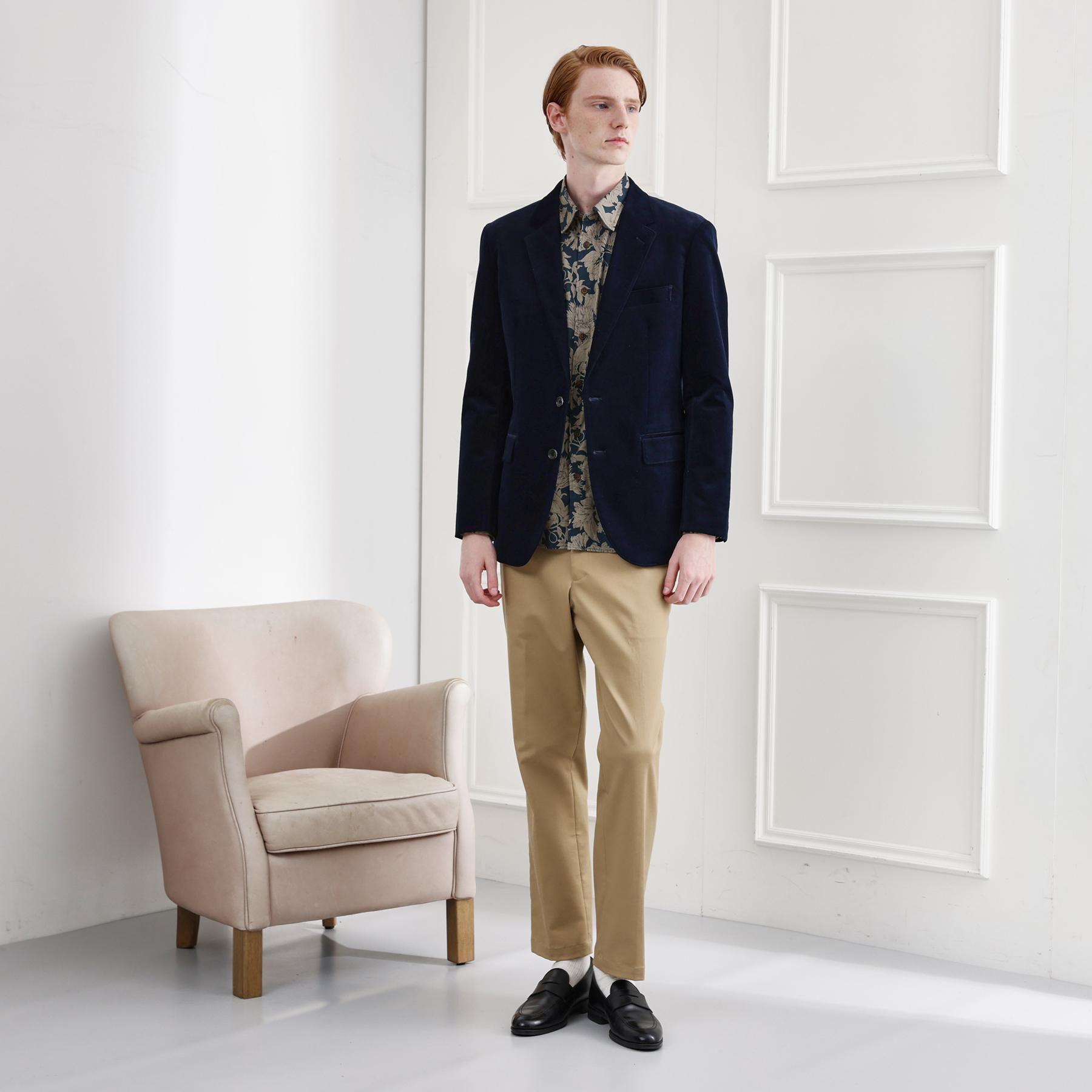 TAKEO KIKUCHI「【LIMITED】フラワープリント長袖シャツ」|シャツ・ブラウス|