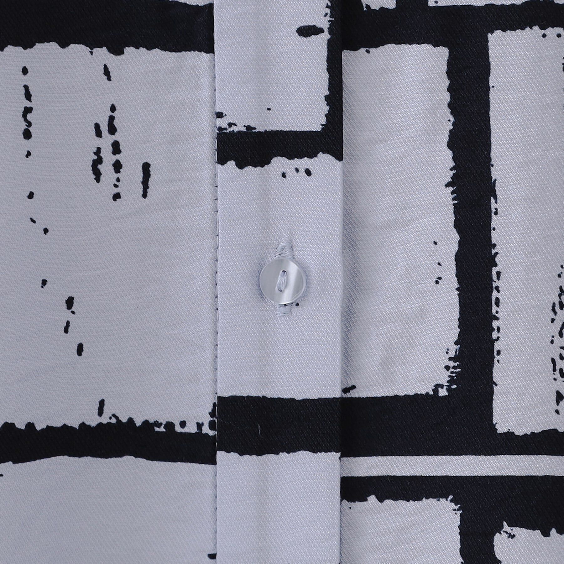 OPAQUE.CLIP「ジオメトリックプリントワンピース」|ワンピース|