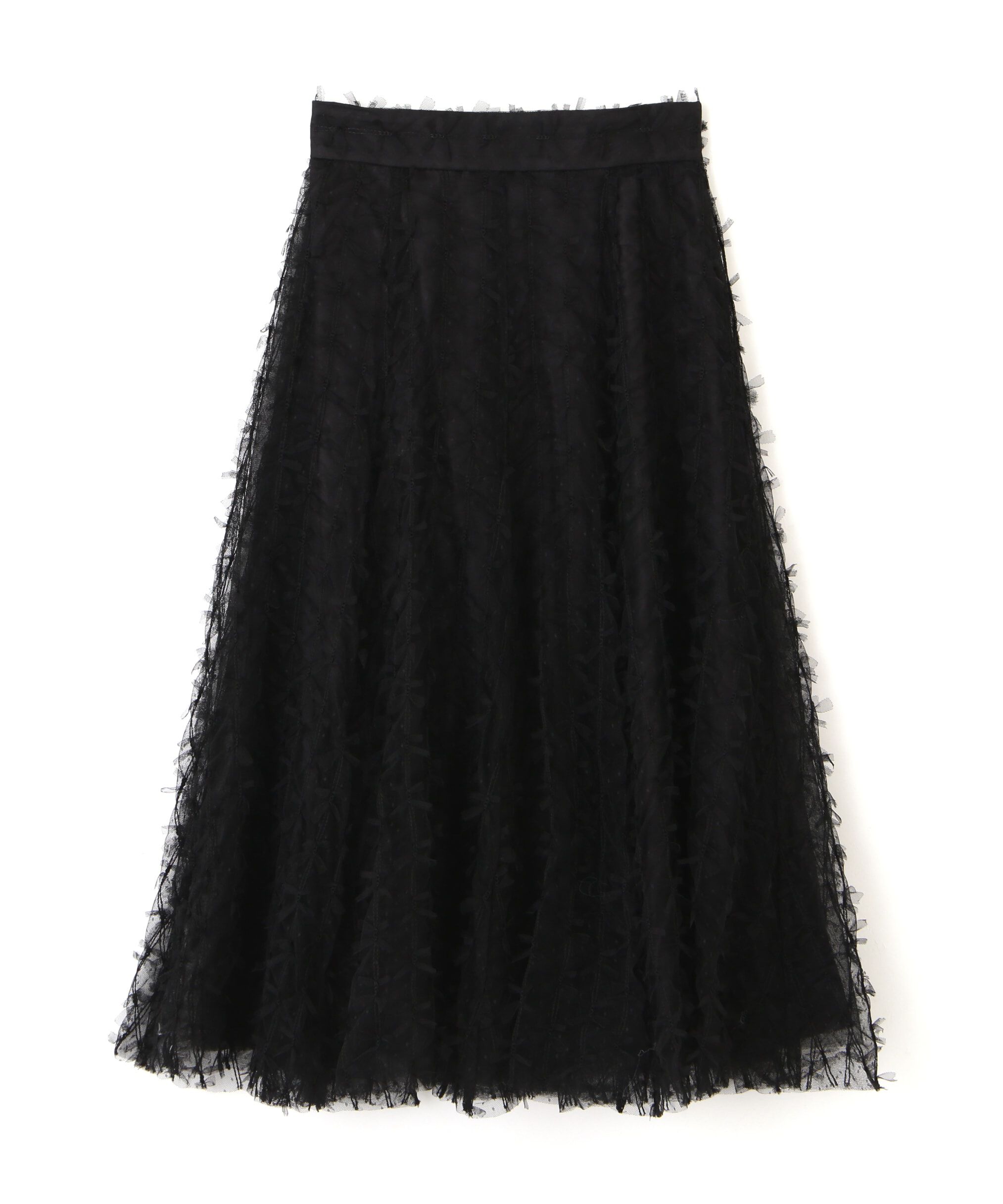 PROPORTION BODY DRESSING「レースアップチュールスカート」|スカート|