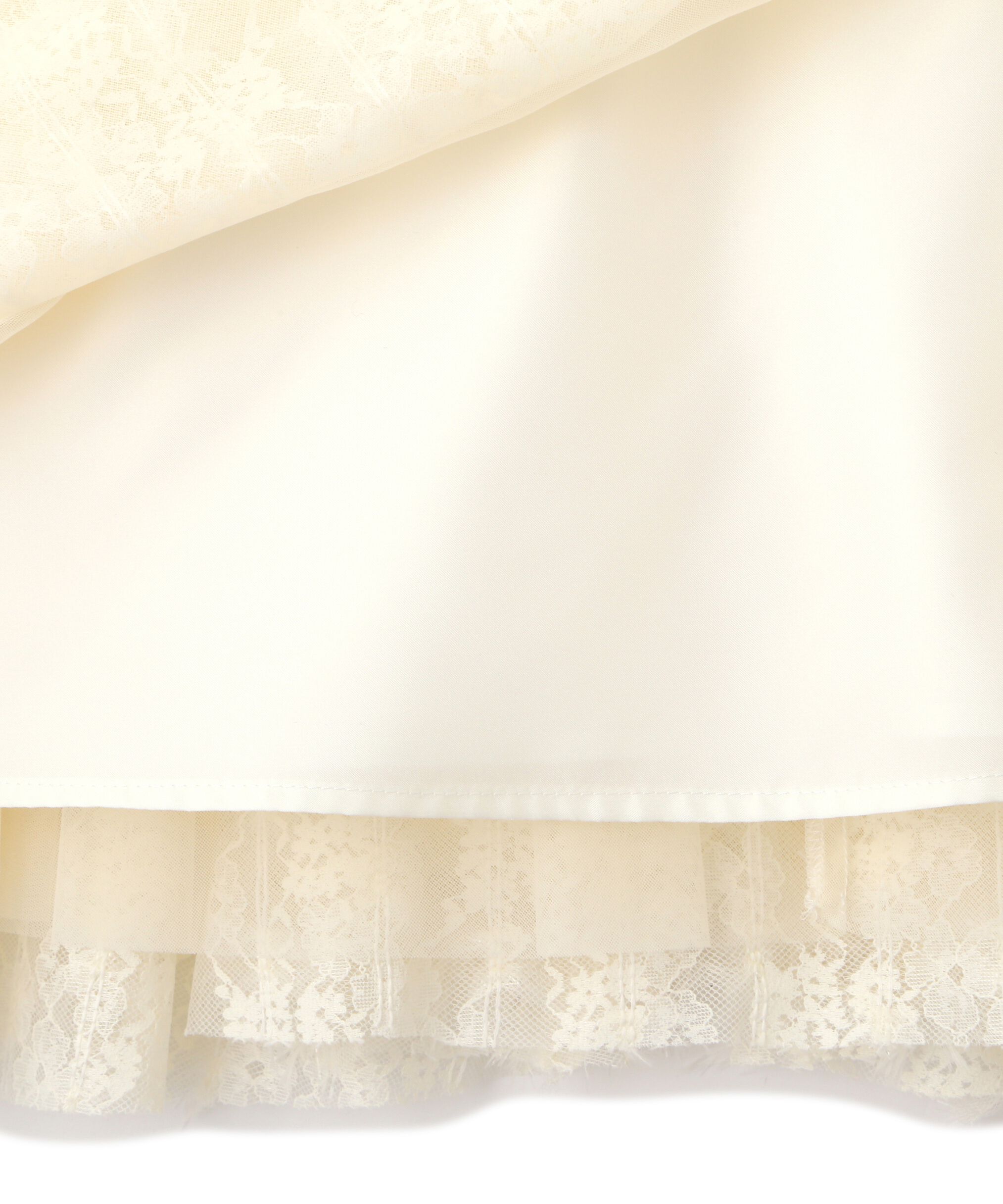 PROPORTION BODY DRESSING「レースアップチュールスカート」|スカート|