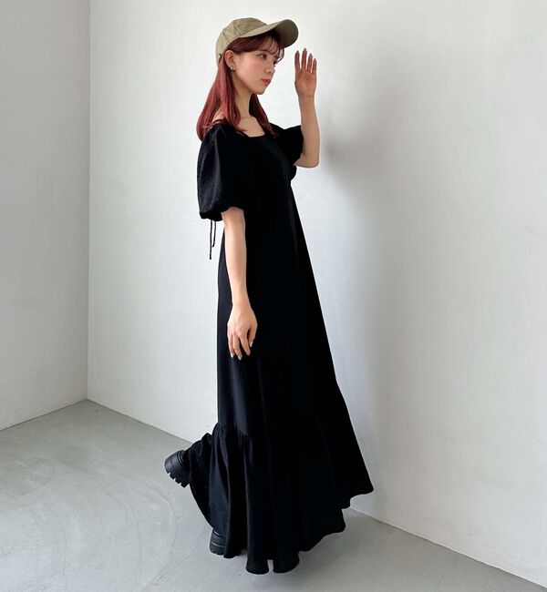 archives「オフショルティアードワンピース」|ワンピース|