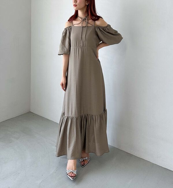 archives「オフショルティアードワンピース」|ワンピース|MOCHA