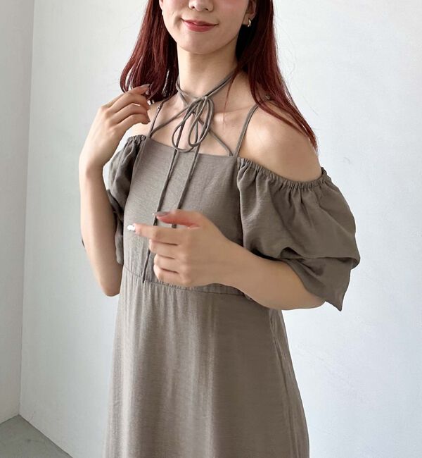 archives「オフショルティアードワンピース」|ワンピース|