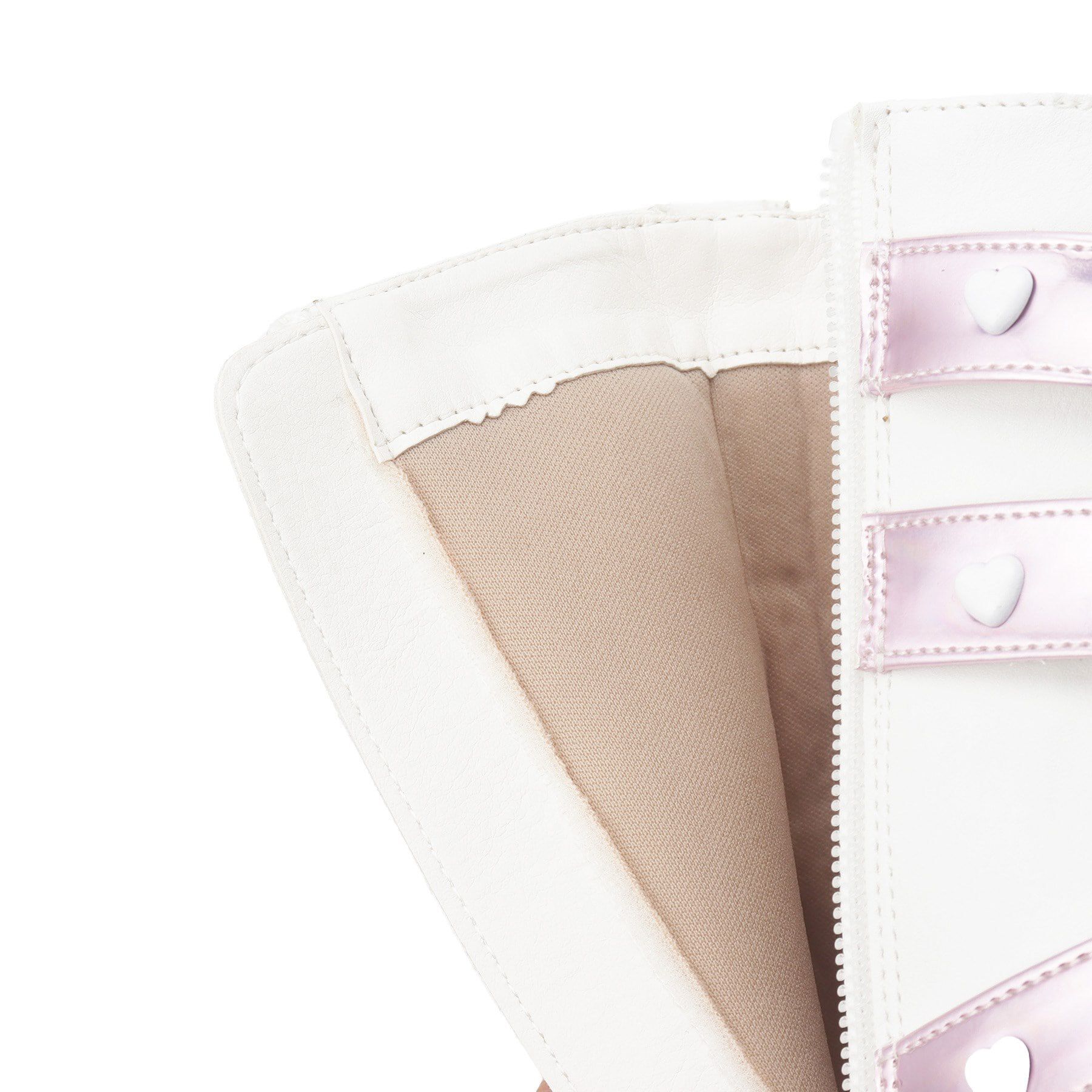 csT&P「厚底ハート付きキラキラベルトブーツ」|ショートブーツ|