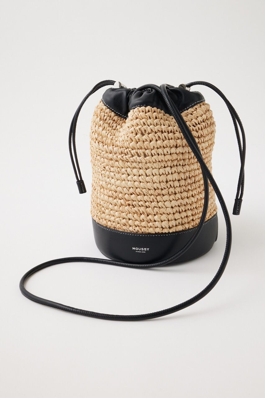 MOUSSY「RAFFIA BUCKET バッグ」|その他|