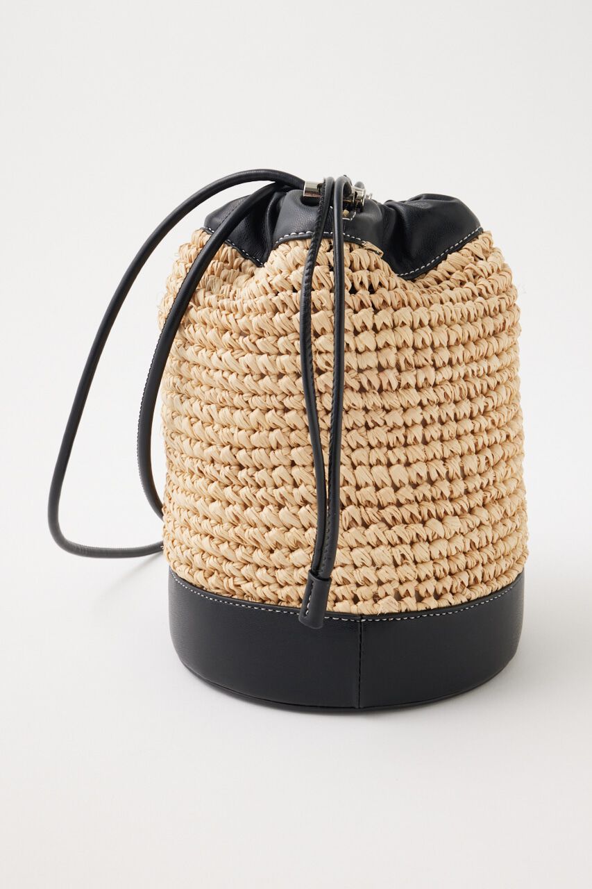 MOUSSY「RAFFIA BUCKET バッグ」|その他|