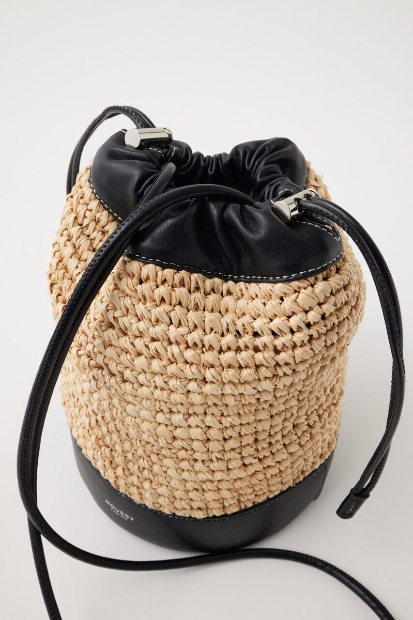MOUSSY「RAFFIA BUCKET バッグ」|その他|