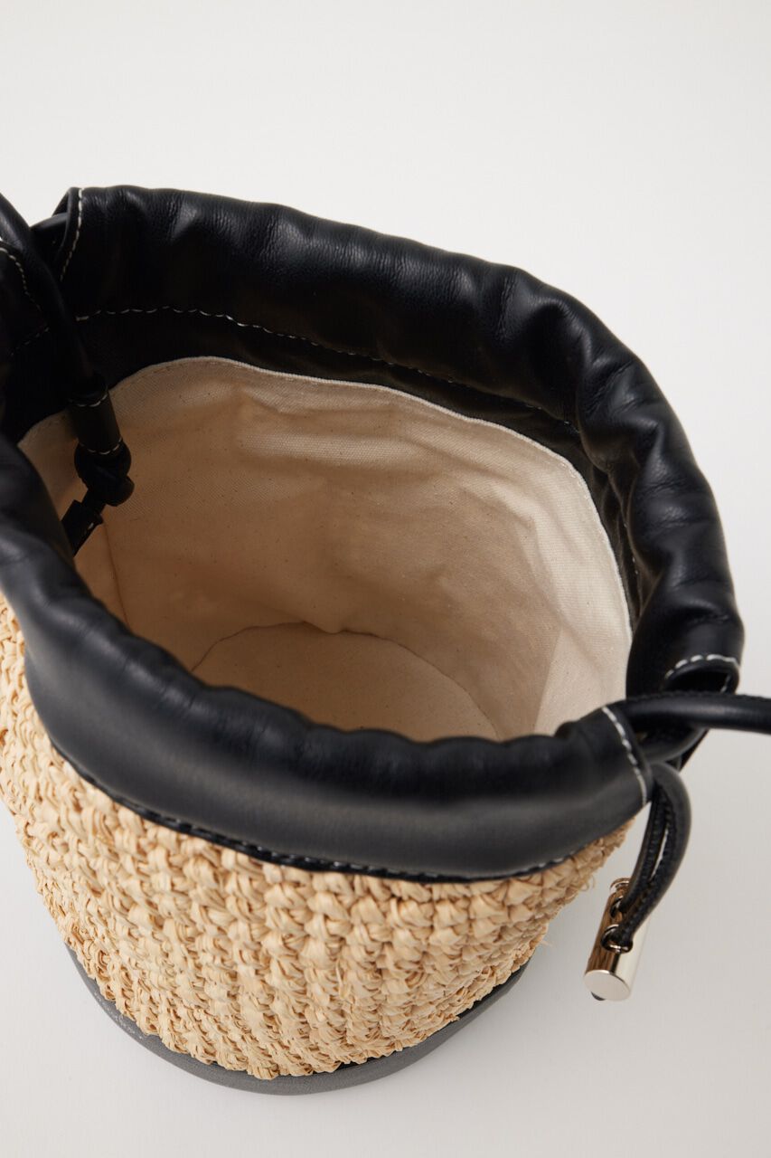 MOUSSY「RAFFIA BUCKET バッグ」|その他|