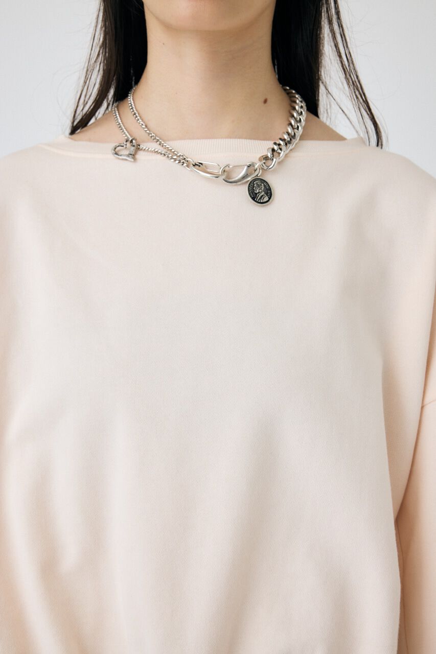 MOUSSY「OFF SHOULDER スウェット」|その他|