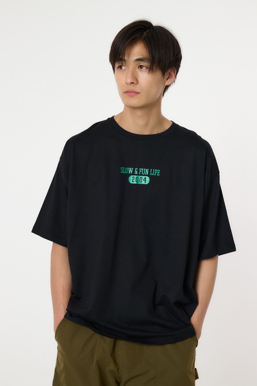 RODEO CROWNS「バックロゴ Tシャツ」|Tシャツ・カットソー|BLK