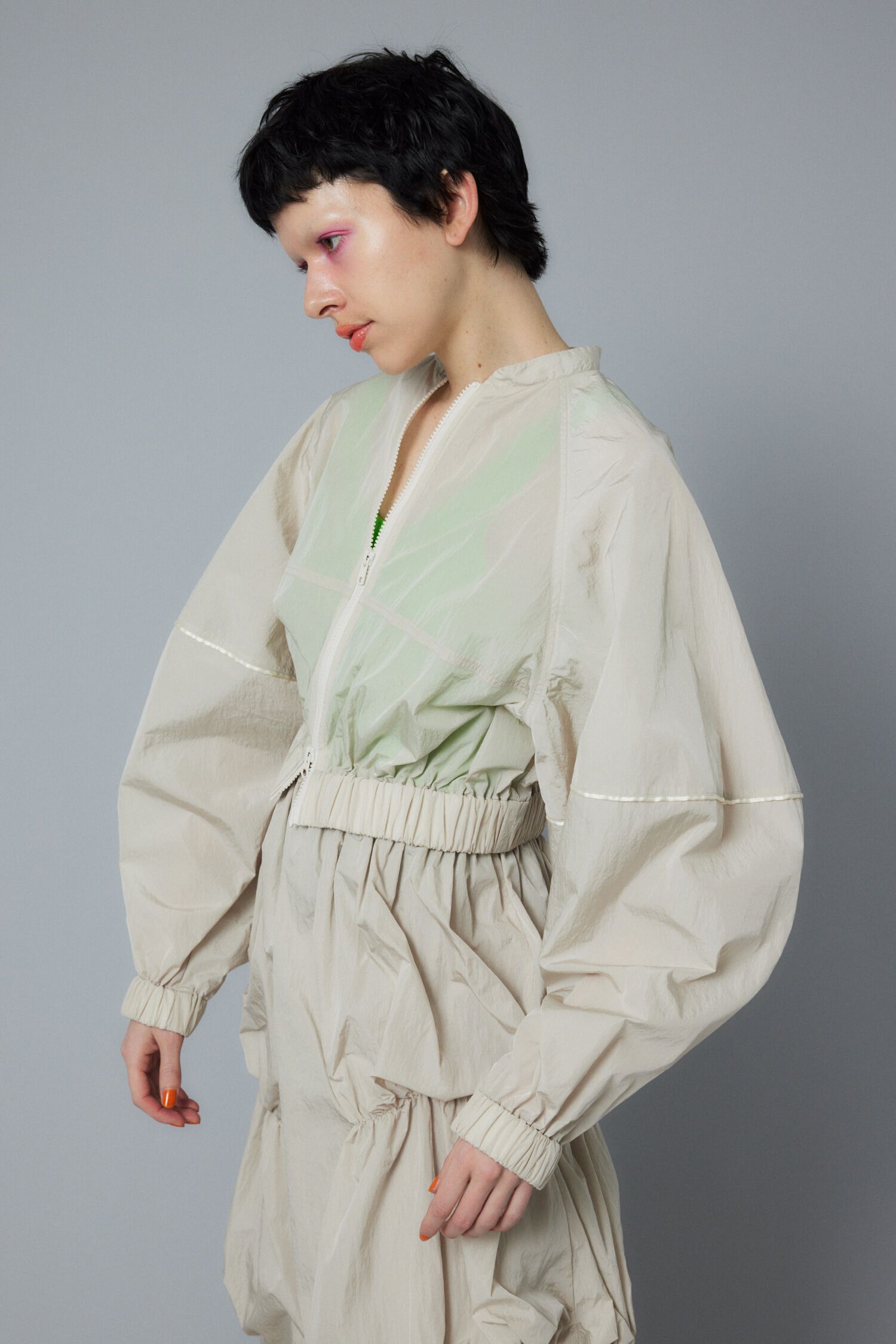 HeRIN.CYE「Piping blouson」|ブルゾン・スタジャン|