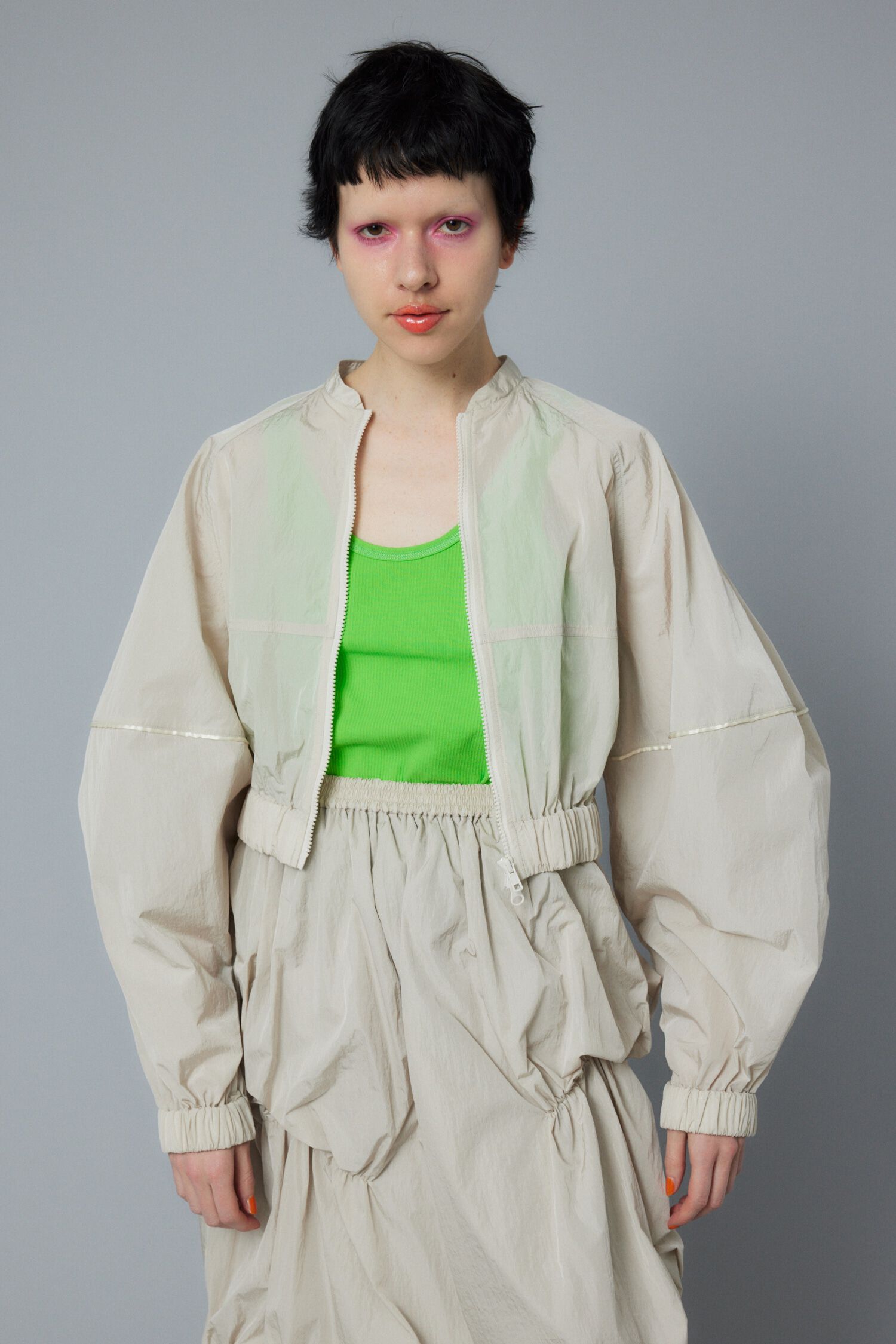 HeRIN.CYE「Piping blouson」|ブルゾン・スタジャン|