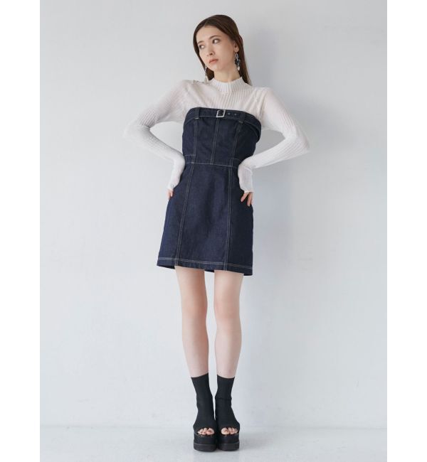 MURUA「ランダムパターンシアーニット」|ニット・セーター|