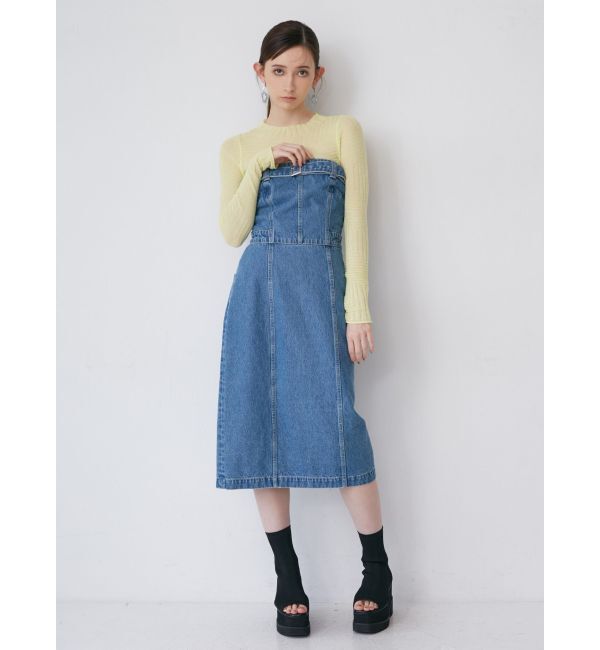 MURUA「ランダムパターンシアーニット」|ニット・セーター|