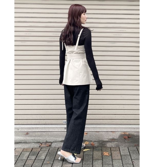 MURUA「ランダムパターンシアーニット」|ニット・セーター|