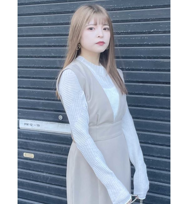 MURUA「ランダムパターンシアーニット」|ニット・セーター|